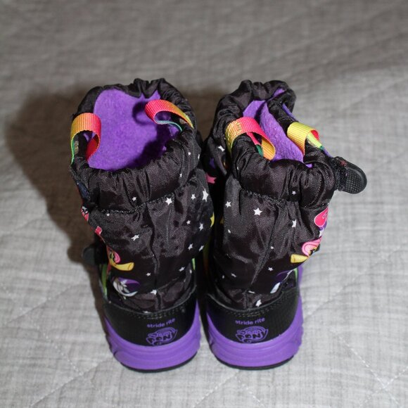 🍁5/$25🎃 Stride Rite Size 5.5 My Little Pony Sneaker Boots - Picture 2 of 4